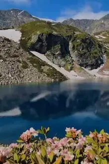 #Россия#ОзероРыбка- небольшое горное озеро в Архызе,